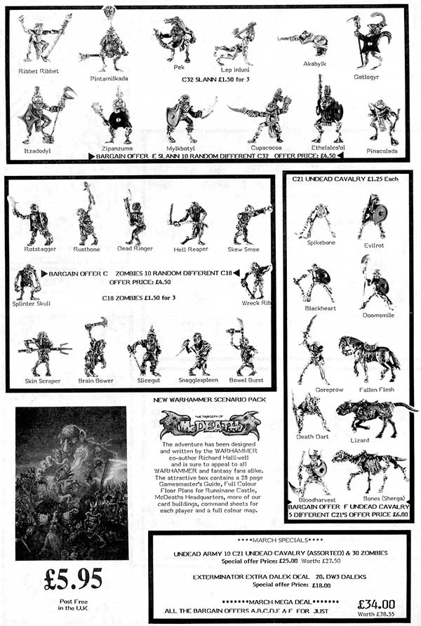 Spring 1986 Flyer