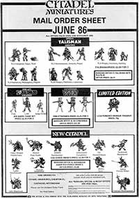 June 1986 Flyer front