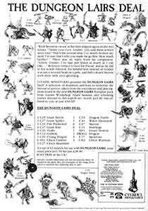 Dungeon Lairs Deal Flyer