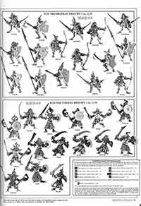 EC01 Melnibon&eacute;an Infantry / EC02 Pan Tangian Infantry - White Dwarf 93