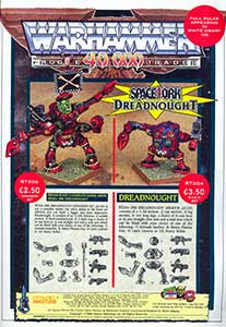 RT204 Space Ork Dreadnought / RT206 Expansion - White Dwarf 99