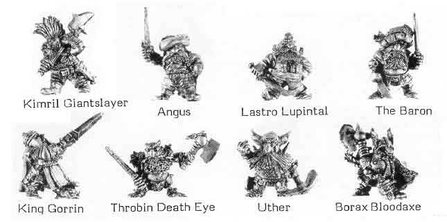 BC3 Dwarf Lords of Legends - Compendium 3