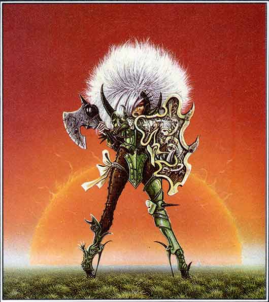 Amazonia Gothique by John Blanche, cover of WD79