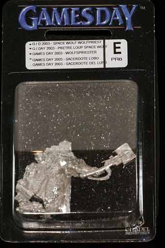 Games Day 2003 - Space Wolf Wolfpriest (PR8) - blister