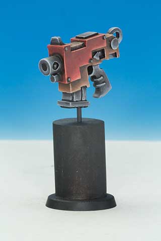 Skulz Bolt Pistol Keychain