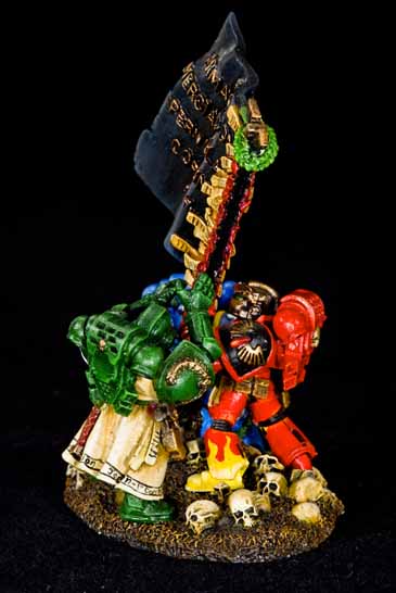 Skulz - Marines Iwo Jima diorama