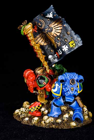 Skulz - Marines Iwo Jima diorama