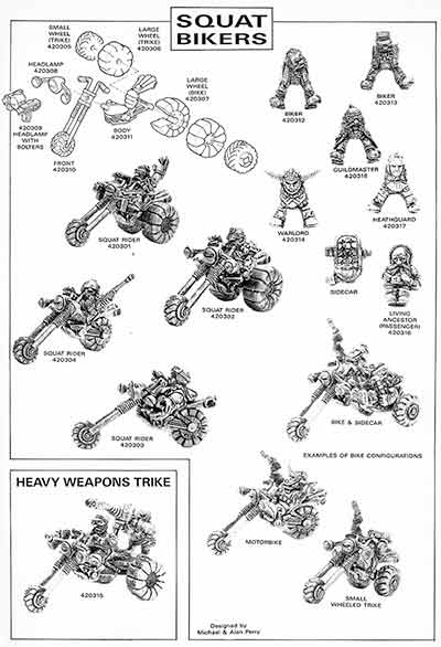 4203 Squat Bikers / Heavy Weapons Trike - WD112 (Apr 89)
