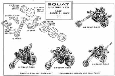RT305/4203 Squat Motorbikes - Jul 88 Flyer