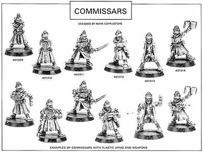 4013 Imperial Guard Commisars - WD114 (Jun 1989)