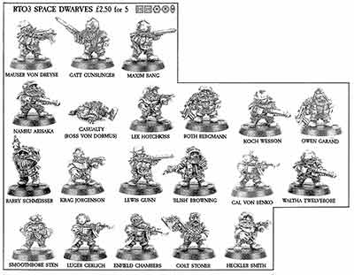 RTO3 Space Dwarfs - RT1 Flyer (Feb 88)